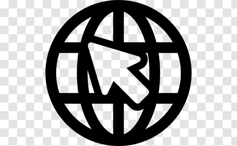 Globe World Icon Design - Earth Symbol Transparent PNG