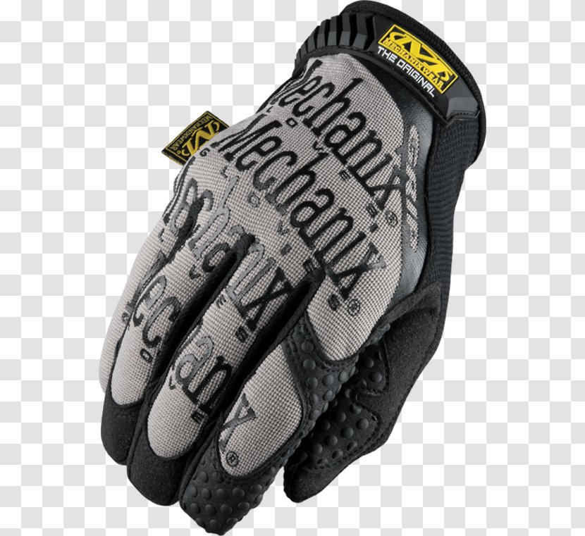 Glove Mechanix Wear Motorcycle Clothing Motorsport - Baseball Equipment - Work Gloves Transparent PNG