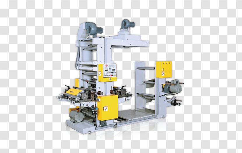 Paper Flexography Printing Press Machine - Flex Transparent PNG