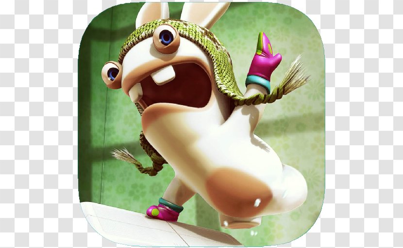 Rayman Raving Rabbids 2 Rabbids: TV Party Legends Origins - Tv Transparent PNG