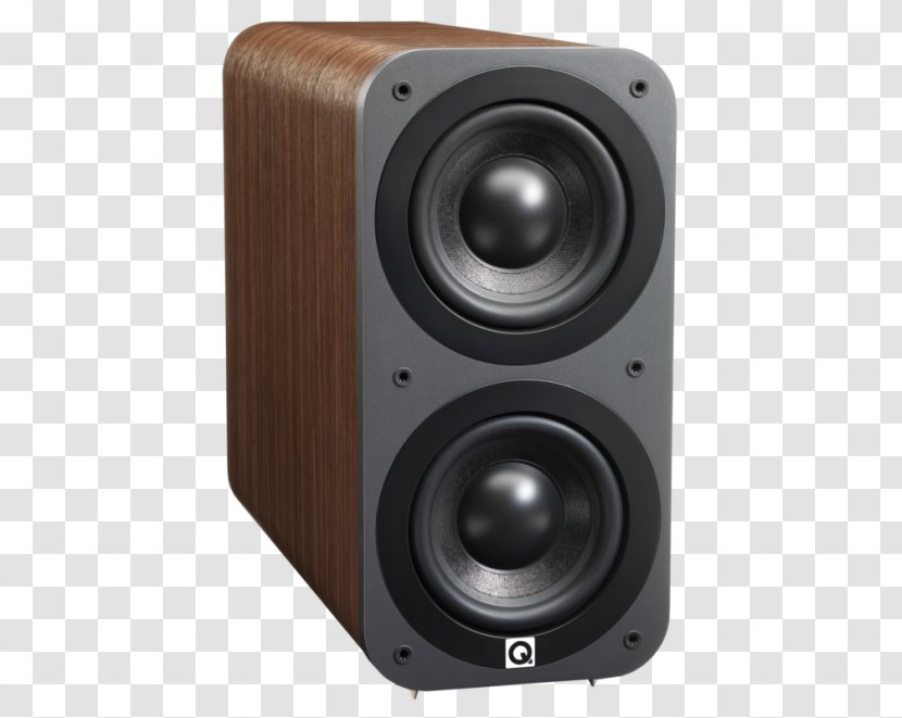 Q Acoustics QA3070S Subwoofer Loudspeaker Sound High Fidelity - Wireless Speaker - Atractive Transparent PNG