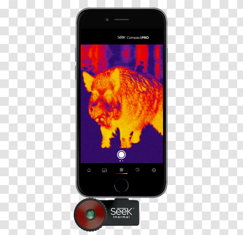 Thermographic Camera Thermography FLIR Systems Smartphone Transparent PNG