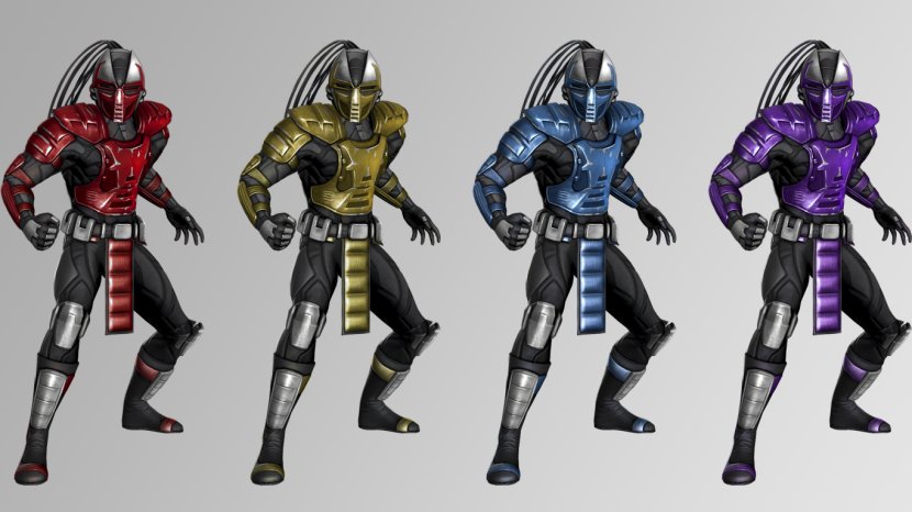 Mortal Kombat Trilogy X 3 Sub-Zero - Cartoon - Cyborg Transparent PNG