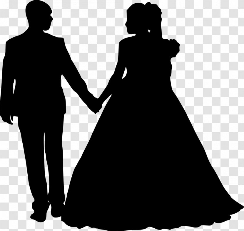 Silhouette Bridegroom Photography Clip Art - Woman - Bride Transparent PNG