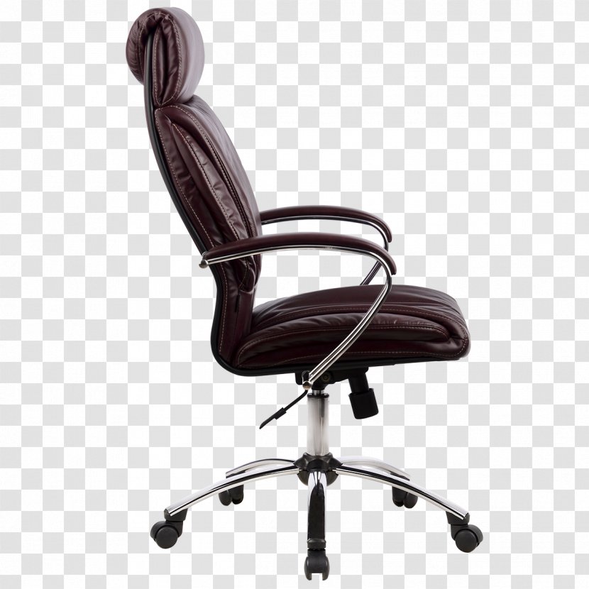 Office & Desk Chairs Bicast Leather Furniture - Chair Transparent PNG