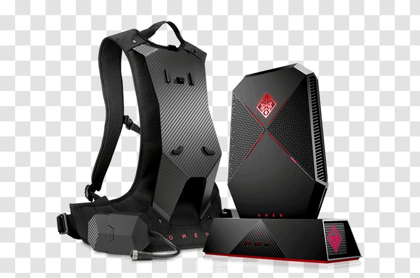 Hewlett-Packard OMEN X By HP Compact Desktop VR Backpack PA1000-000 Harness Computers Laptop - Computer - Vr Connected Tv Transparent PNG