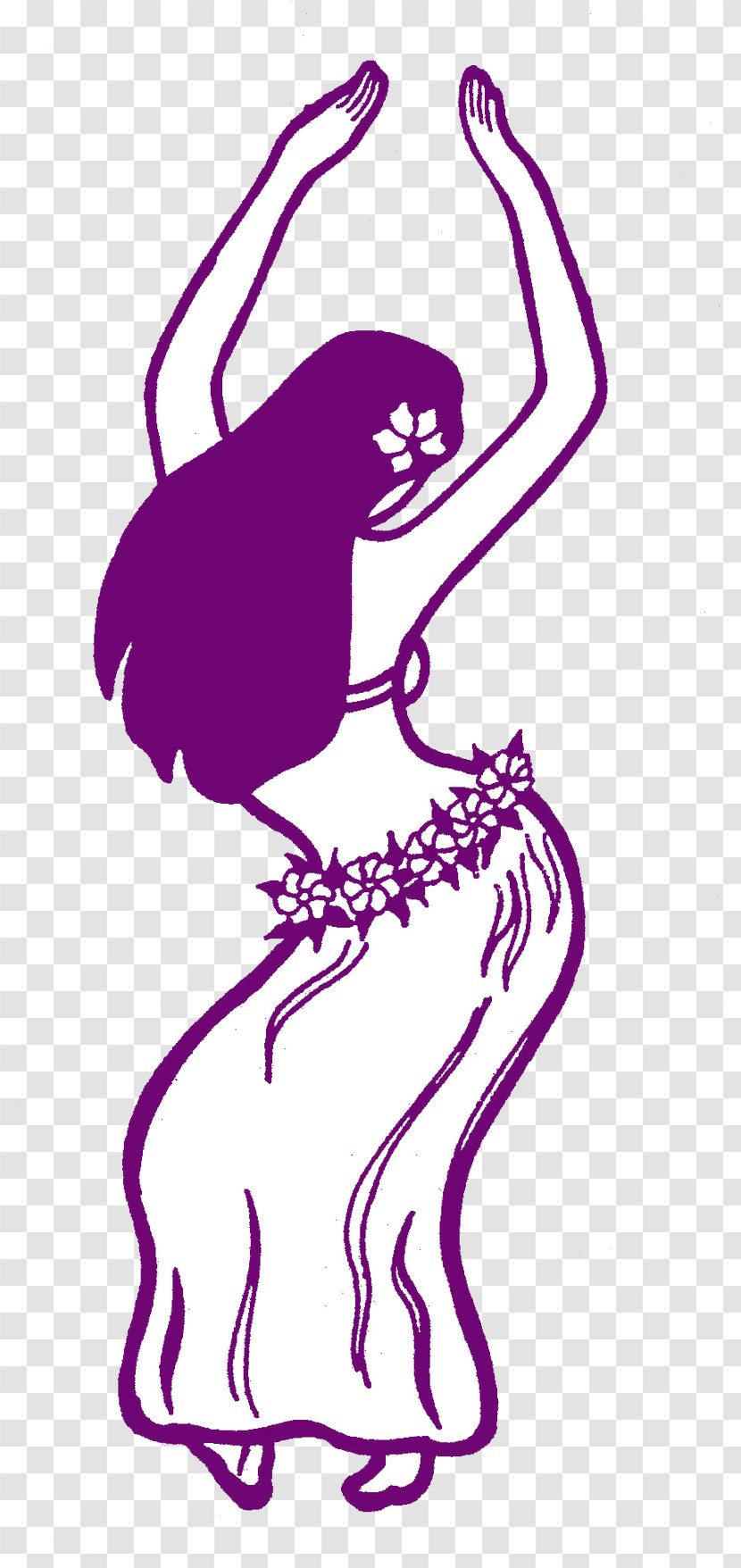 Belly Dance Street Clip Art - Flower - Watercolor Transparent PNG