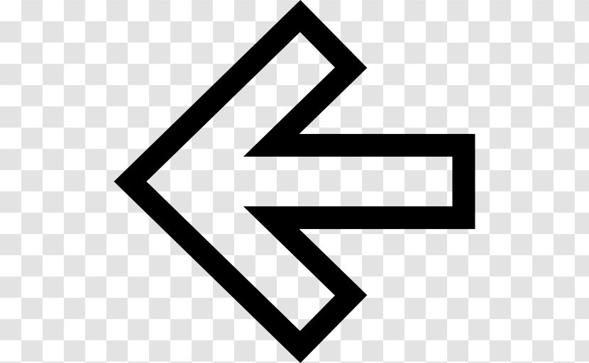 Arrow - Black - Number Transparent PNG