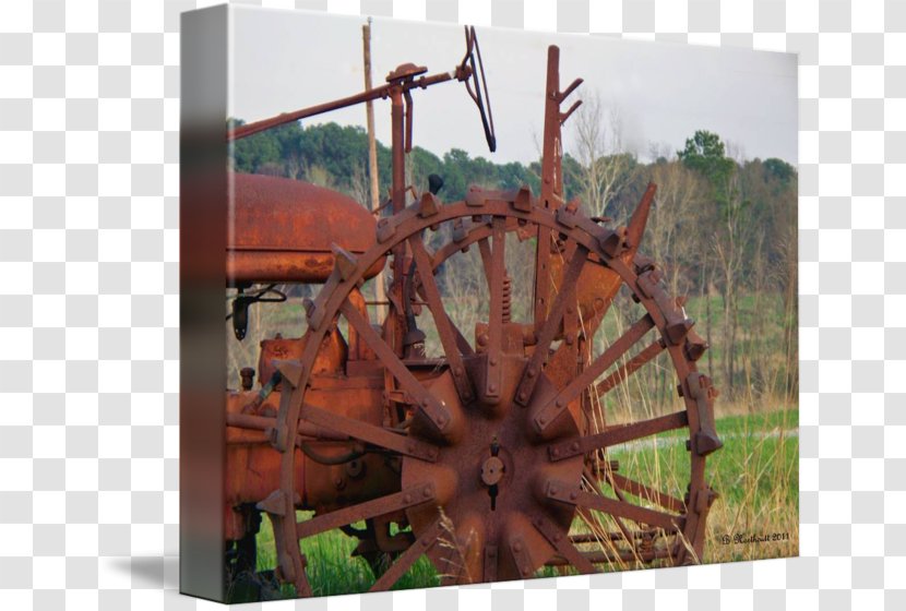 Gallery Wrap Canvas Art Printmaking Printing - Old Tractor Transparent PNG