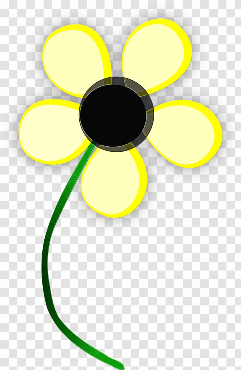 Watercolor Flower Background - Meter - Symbol Plant Transparent PNG