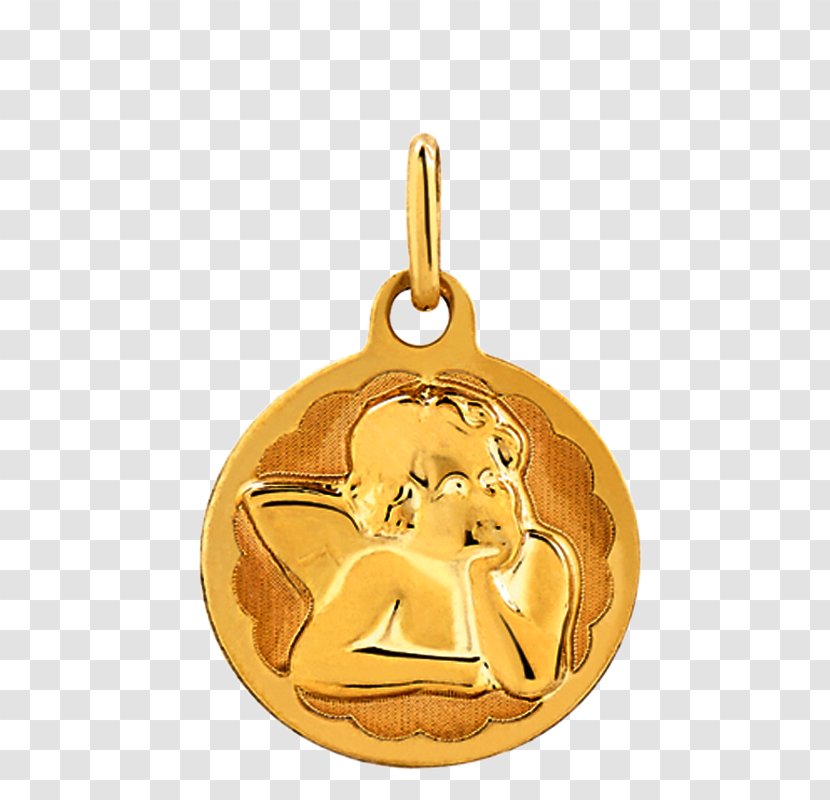 Locket Medal Gold Animal - Metal Transparent PNG