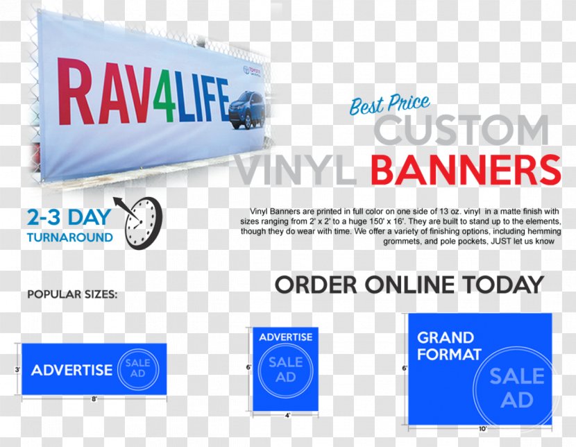Logo Brand Online Advertising Service Web Banner - Vinyl Poster Transparent PNG