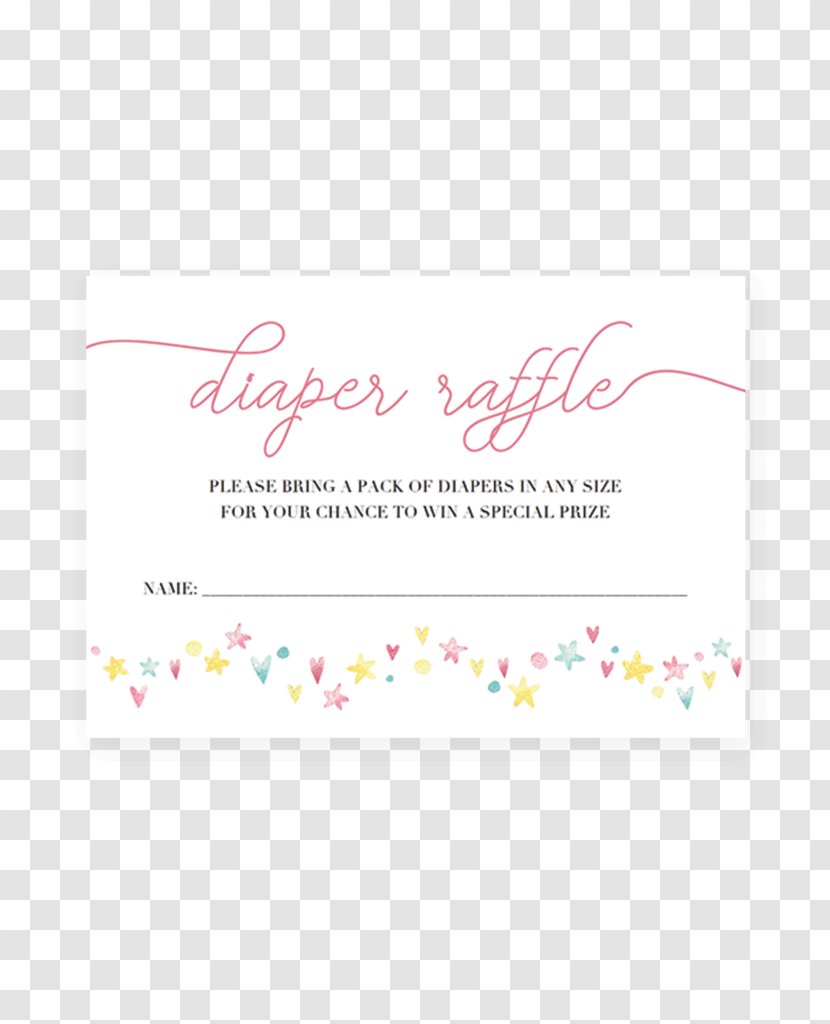 Pink M Font - Petal - Baby Shower Diaper Raffle Transparent PNG
