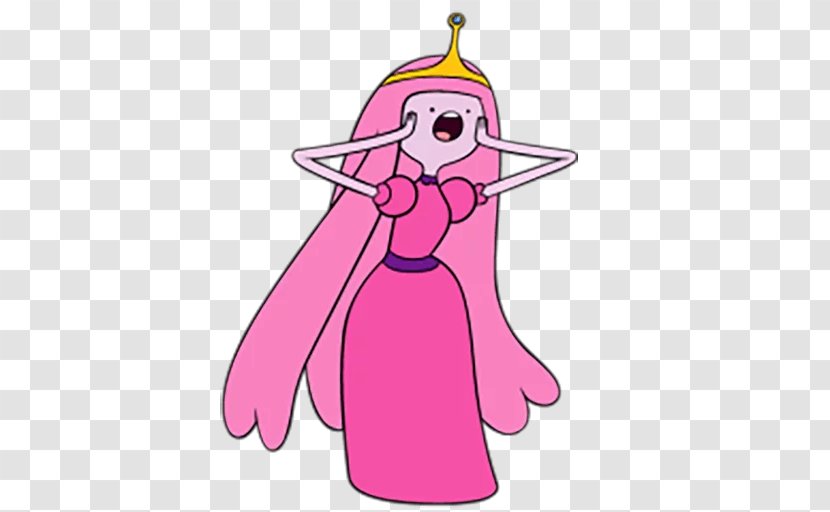 Sticker Telegram Princess Bubblegum Cartoon Network Advertising - Adventure Time Transparent PNG