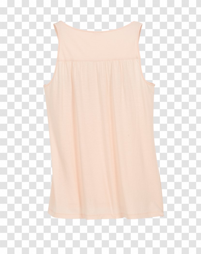 The Dress Skirt Blouse Boat Neck - Peach Transparent PNG