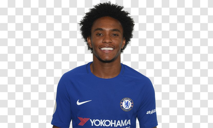 Willian Chelsea F.C. FIFA 18 Football Player FC Shakhtar Donetsk - Electric Blue Transparent PNG