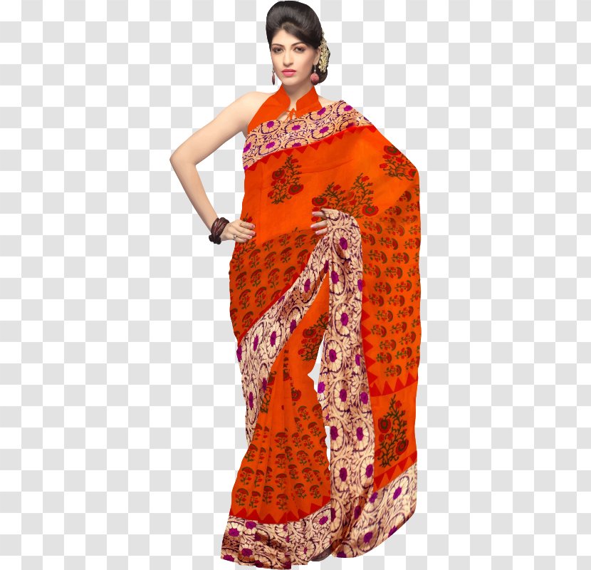 Sari Clothing Draped Garment Clip Art - Choli - Dress Transparent PNG
