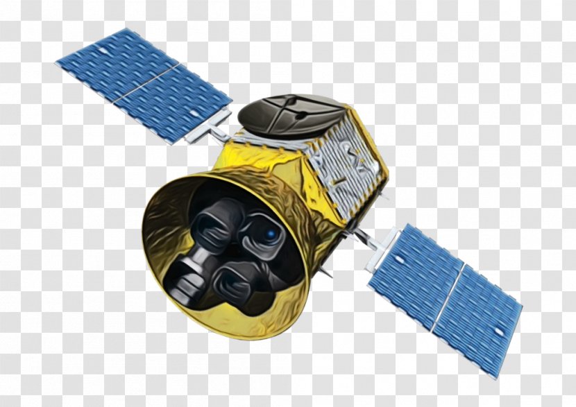 Satellite Technology Space Solar Energy Spacecraft - Watercolor Transparent PNG