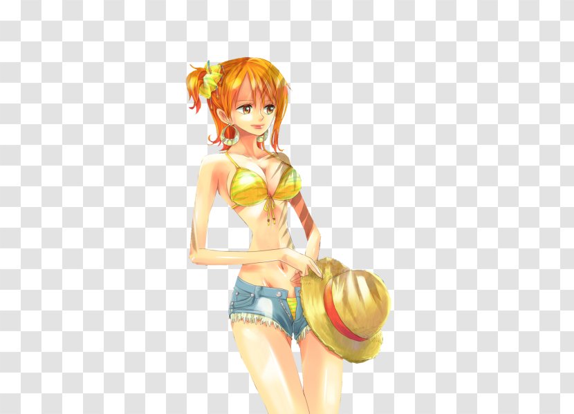 Nami Monkey D. Luffy Image Art One Piece - Flower Transparent PNG