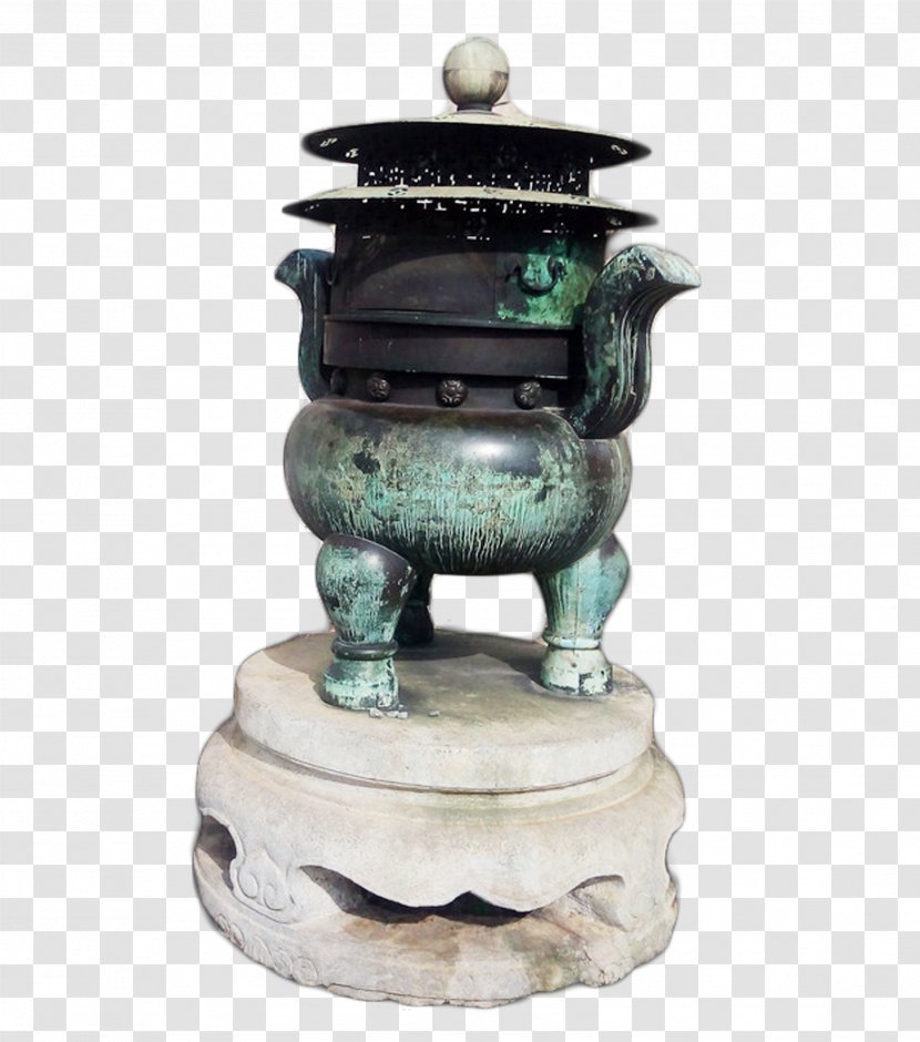 Chinese Temple Miu1ebfu Buddhist - Gratis - Incense Burner Stone Pier Transparent PNG
