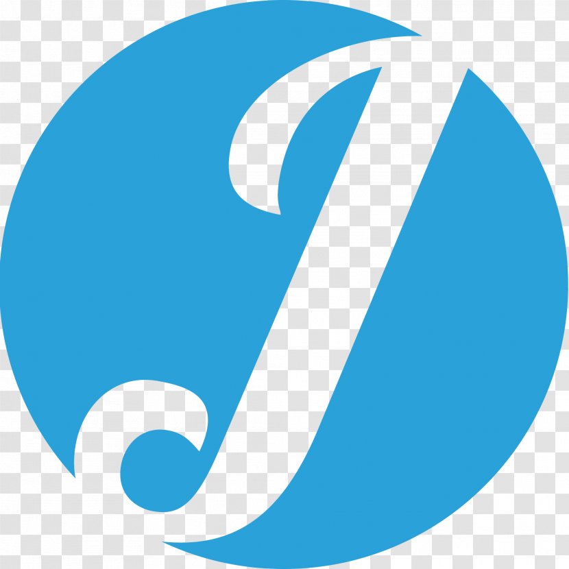 Logo Graphic Design Isotype - Azure - J Transparent PNG
