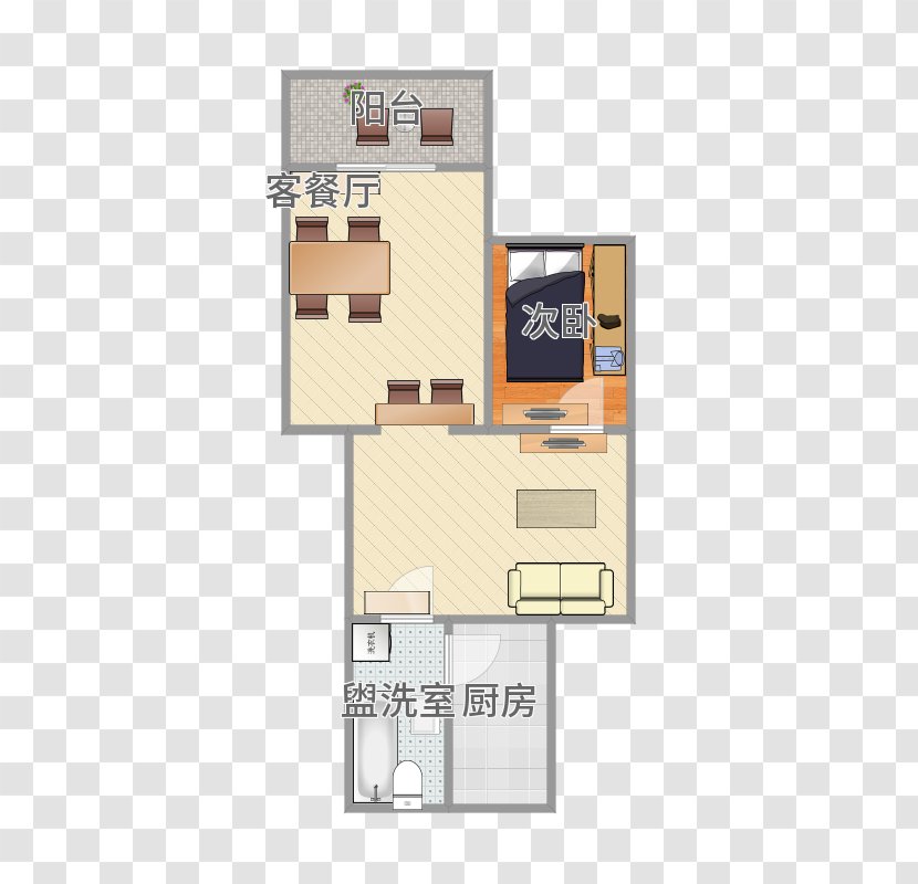 Floor Plan Product Design Property Square Meter - Heart - Huxing Transparent PNG