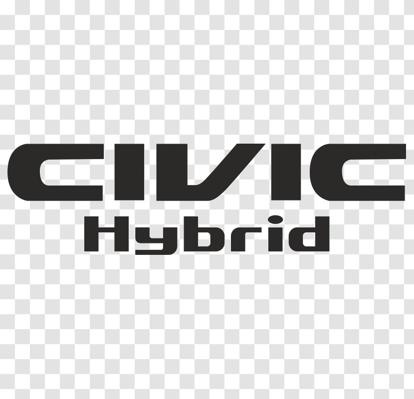 Honda Civic Type R Hybrid Logo CR-X - Vehicle Transparent PNG