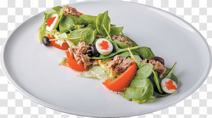 Greek Salad Caesar Tuna Spinach Leaf Vegetable - Vegetarian Cuisine Transparent PNG