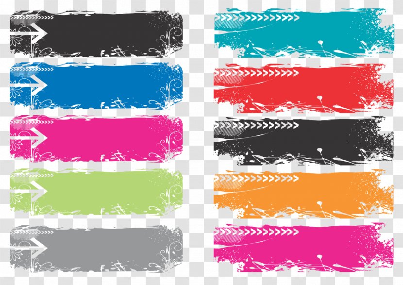 Web Banner Page Layout - Rectangle - Flag Vector Transparent PNG
