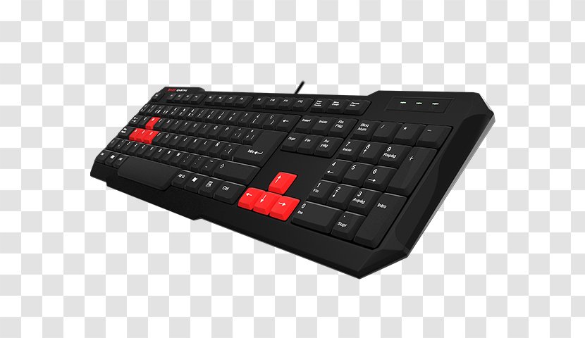 Computer Keyboard Touchpad Numeric Keypads Space Bar Mouse - Input Device - Advanced Technology Transparent PNG