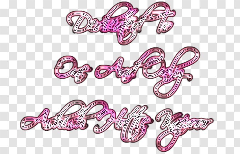 Logo Body Jewellery Pink M Font Transparent PNG