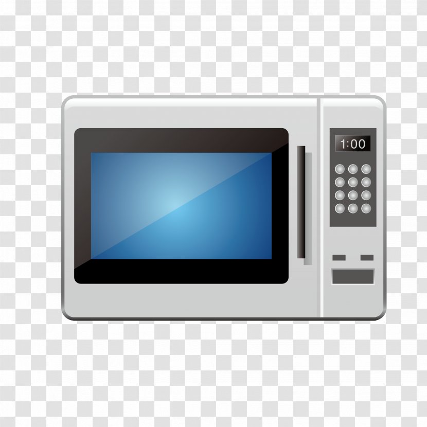Microwave Oven Euclidean Vector Icon - Home Appliance Transparent PNG