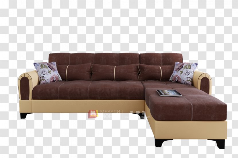 Loveseat Sofa Bed Angle Couch Мебели МОНДО - Price Transparent PNG