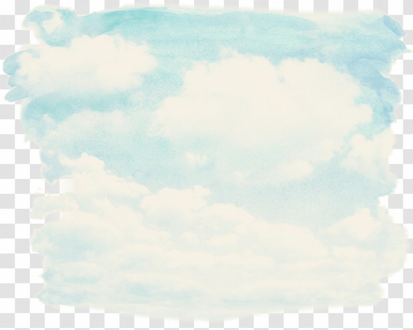 Cumulus - Daytime - Academy Watercolor Transparent PNG