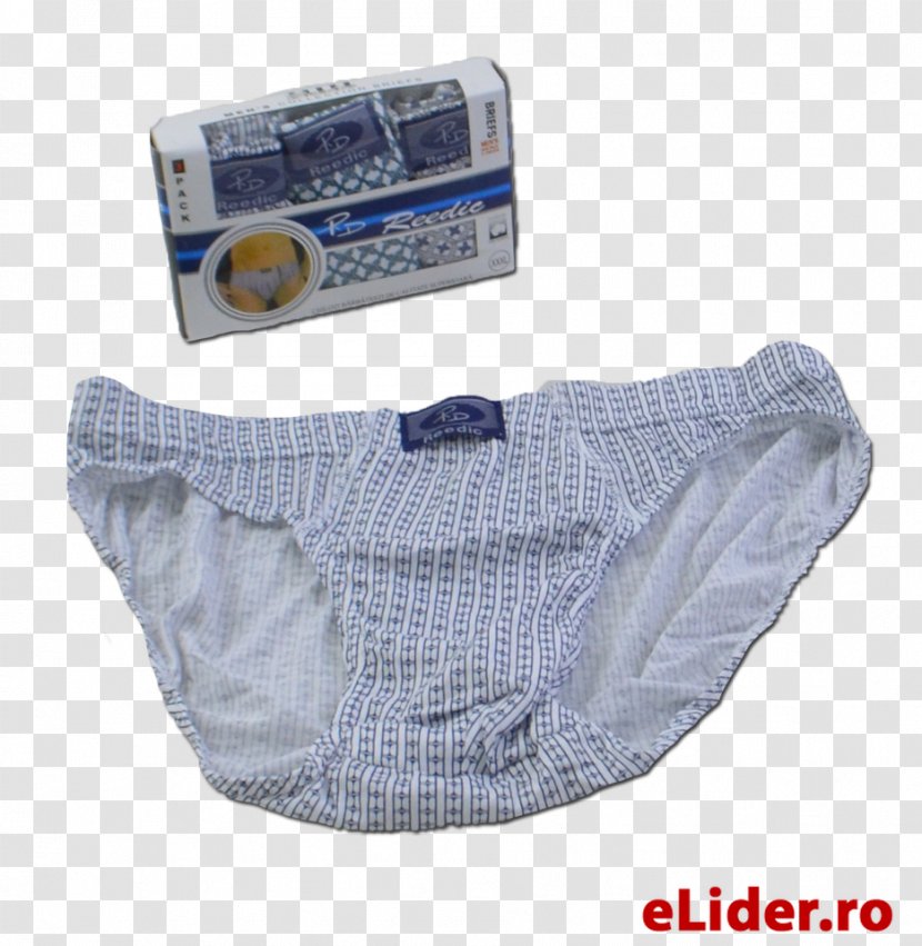 Briefs Underpants Romania Blue - Cartoon - Romb Transparent PNG