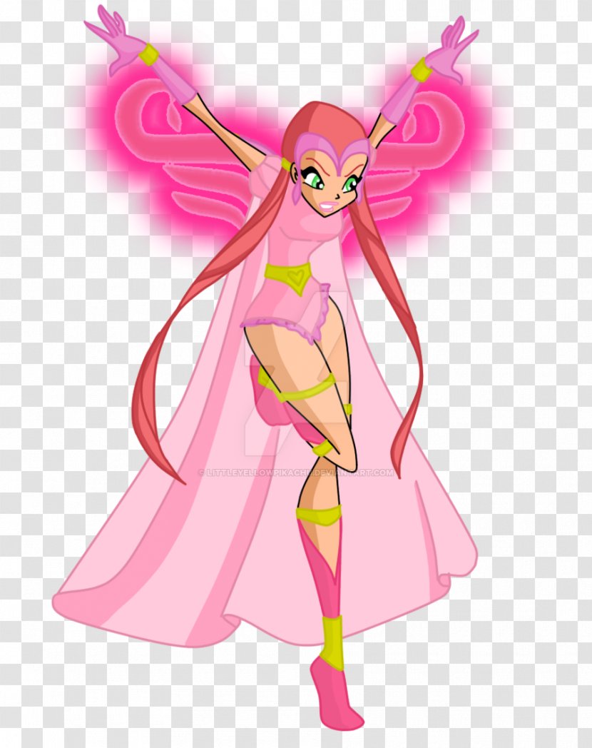 Fairy Costume Design Cartoon Pink M - Silhouette Transparent PNG