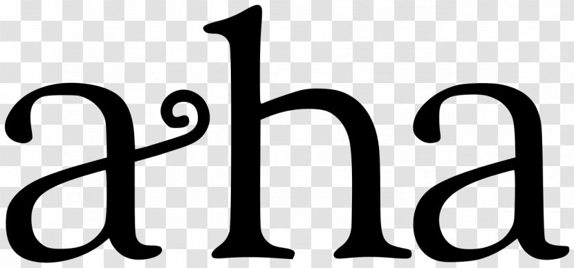 Logo A-ha Decal Clip Art - Brand - Symbol Transparent PNG