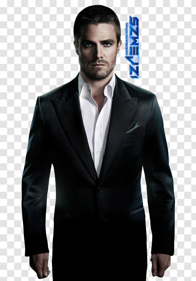 Stephen Amell Green Arrow Oliver Queen Deathstroke - Tuxedo - Collar Cliparts Transparent PNG