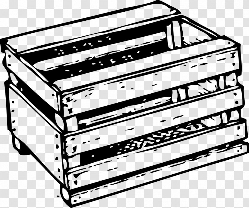 Crate Wooden Box Clip Art - Plastic - Cliparts Transparent PNG