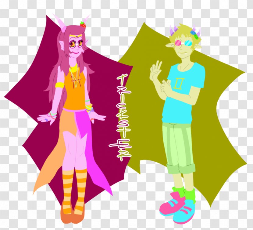 Costume Clip Art Illustration Homestuck MS Paint Adventures - Ms - Feferi Peixes Cosplay Transparent PNG