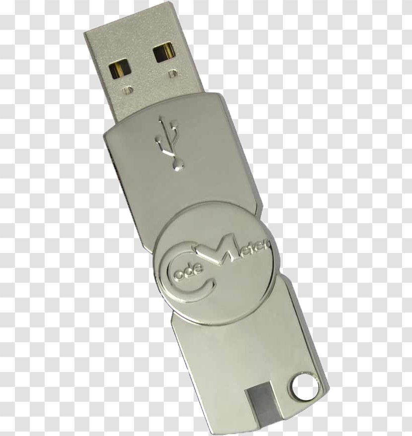 USB Flash Drives Software Protection Dongle Computer License - Hardware - Metal Stick Transparent PNG