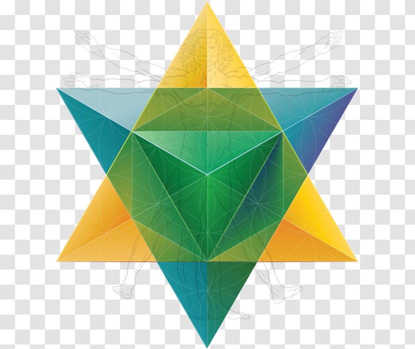 Star Of David Merkabah Mysticism - Origami Paper - Symmetry Transparent PNG