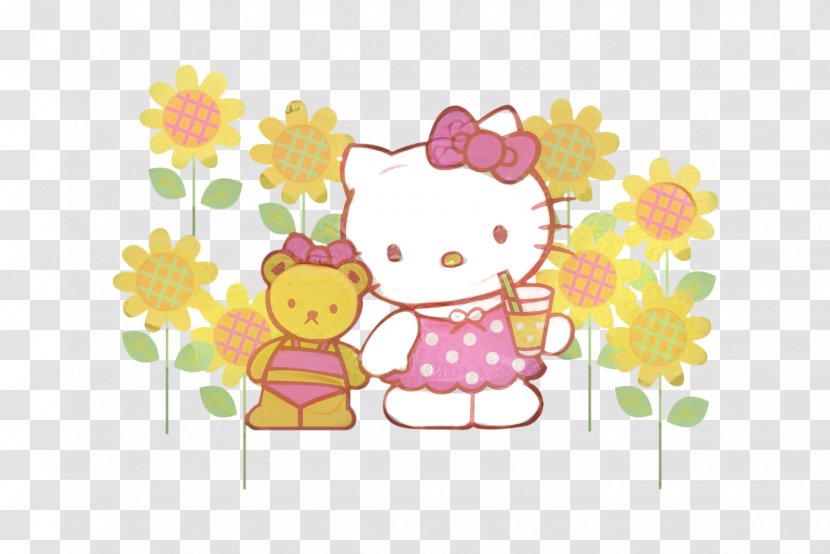 Hello Kitty Logo - Wildflower Plant Transparent PNG