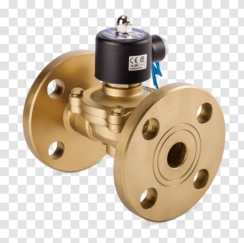 Solenoid Valve Ball Globe - Metal - Stainless Steel Transparent PNG
