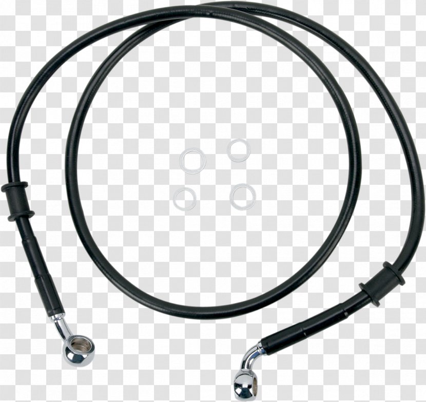 Riders Discount Car Inch Holland Braided Stainless Steel Brake Lines - Ship - Black Line Tire Replacement Transparent PNG