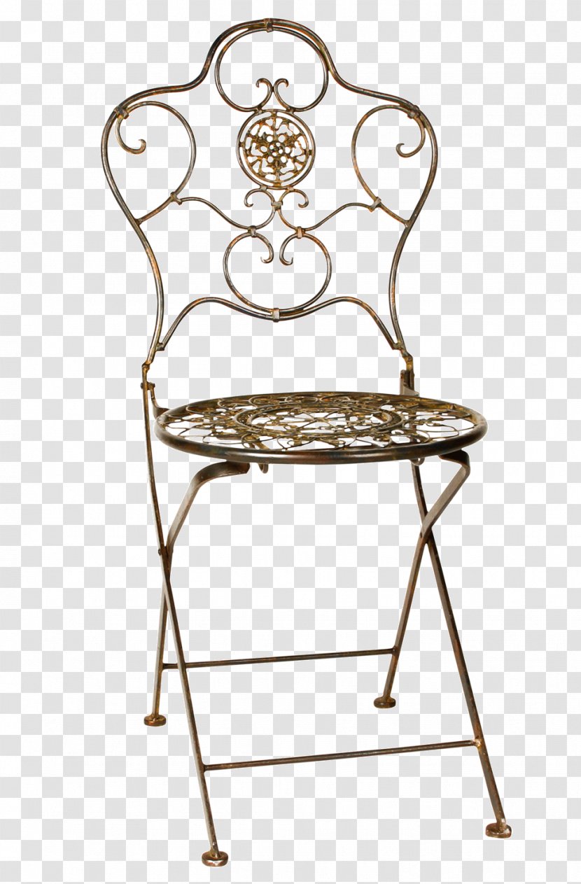 Table Chair Garden Furniture - Wrought Iron Chandelier Transparent PNG