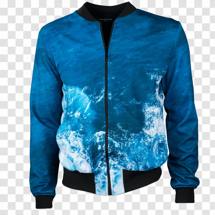 The Great Wave Off Kanagawa Jacket Bluza Artist - Japanese Art - Bomber Transparent PNG