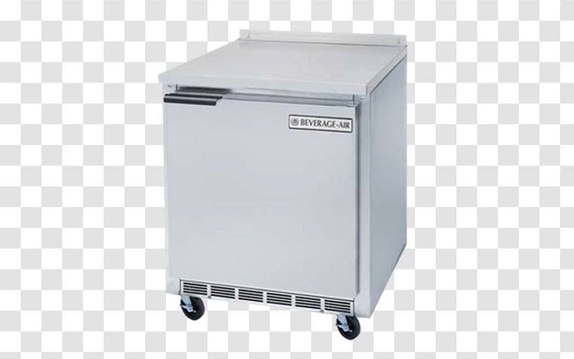 Refrigerator Table Countertop Refrigeration Beverage Air UCR27A - Avanti 50 Cf Bev Center Glass Dr Ltl Transparent PNG