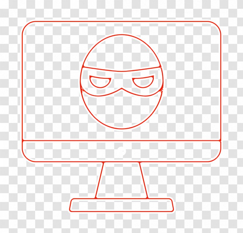 Computer Icon Crook Ddos - Logo Glasses Transparent PNG