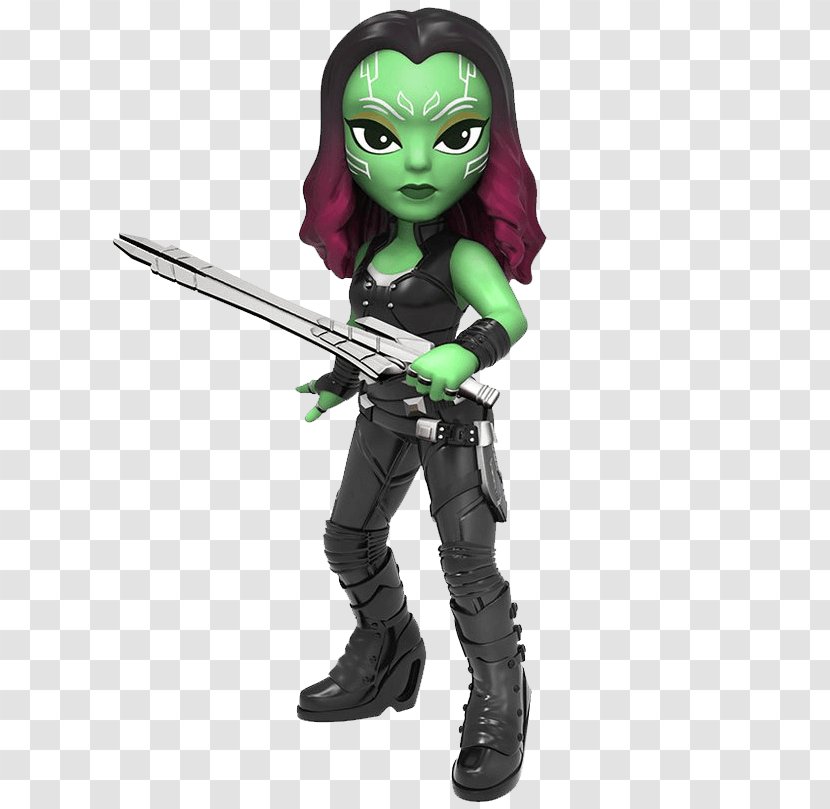 Guardians Of The Galaxy Vol. 2 Gamora Rock Candy Vinyl Figure Star-Lord Mantis Funko Toy - Figurine Transparent PNG